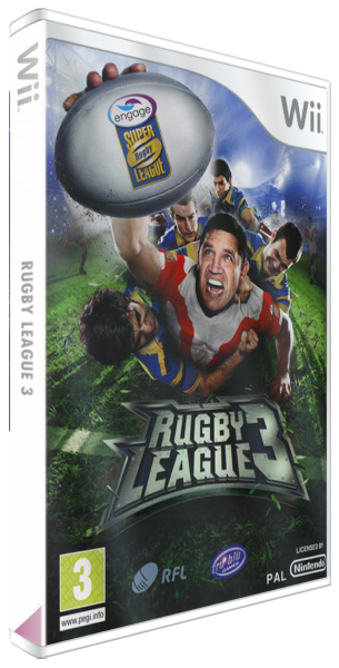 Rugby League 3 — box-3D (FR)