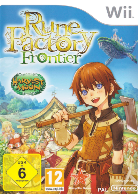 Rune Factory Frontier — box-2D (DE)