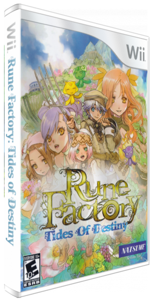 Rune Factory - Tides of Destiny — box-3D (US)