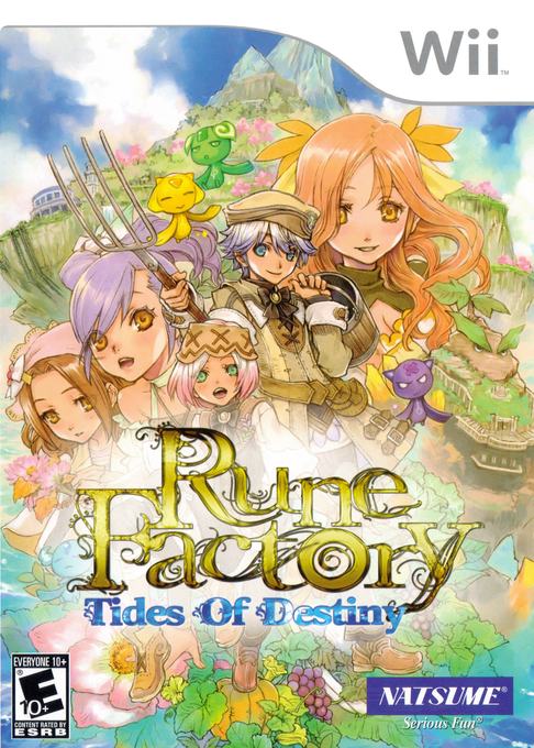Rune Factory - Tides of Destiny box art