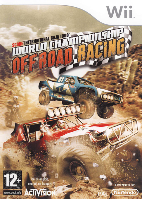 SCORE International Baja 1000 - The Official Game — box-2D (FR)