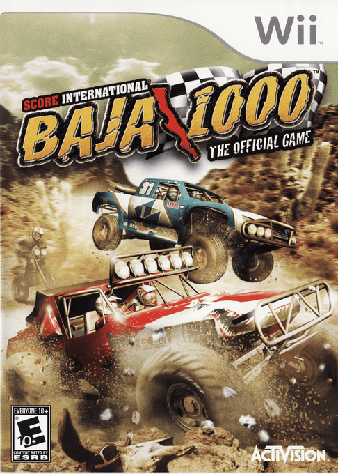 Score International Baja 1000 World Championship Off Road Racing box art