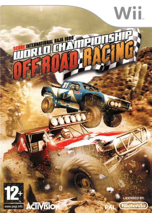 SCORE International Baja 1000 - The Official Game — box-2D (EU)