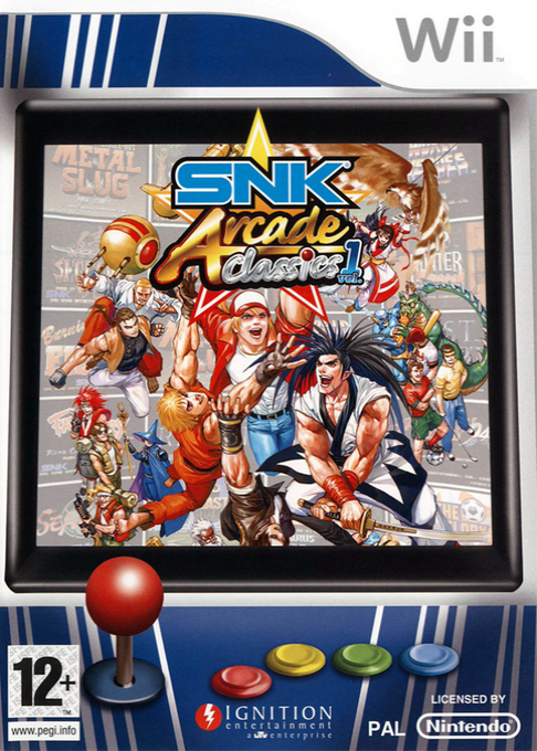 SNK Arcade Classics Vol.1 — box-2D (FR)