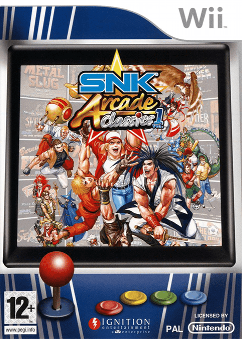 SNK Arcade Classics Vol.1 — box-2D (EU)