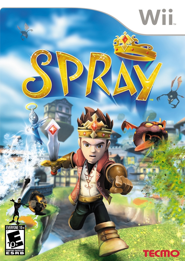 Spray box art