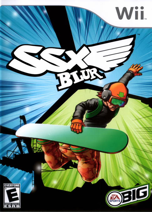 Ssx Blur box art