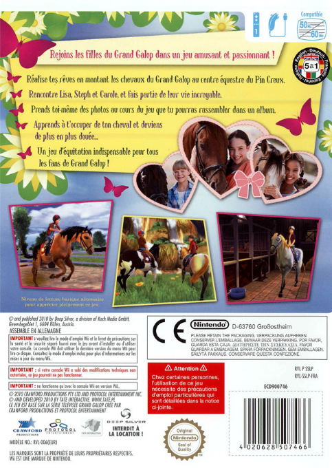 Saddle Club, The — box-2D-back (FR)