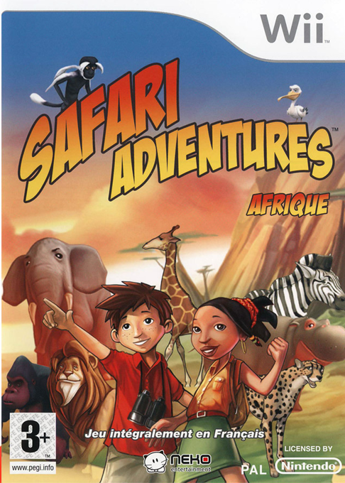 Safari Adventures Africa — box-2D (FR)