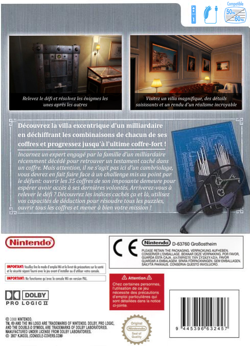 Safecracker - Expert En Cambriolage — box-2D-back (FR)