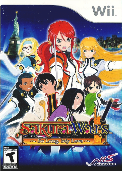 Sakura Wars - So Long, My Love box art