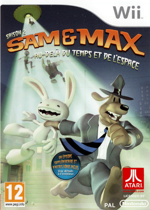 Sam And Max - Season Two - Beyond Time And Space — box-2D (FR)
