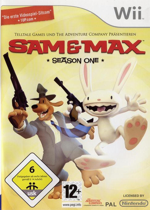 Sam And Max - Season One — box-2D (DE)