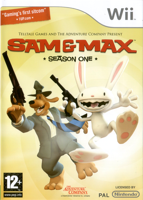 Sam And Max - Season One — box-2D (EU)