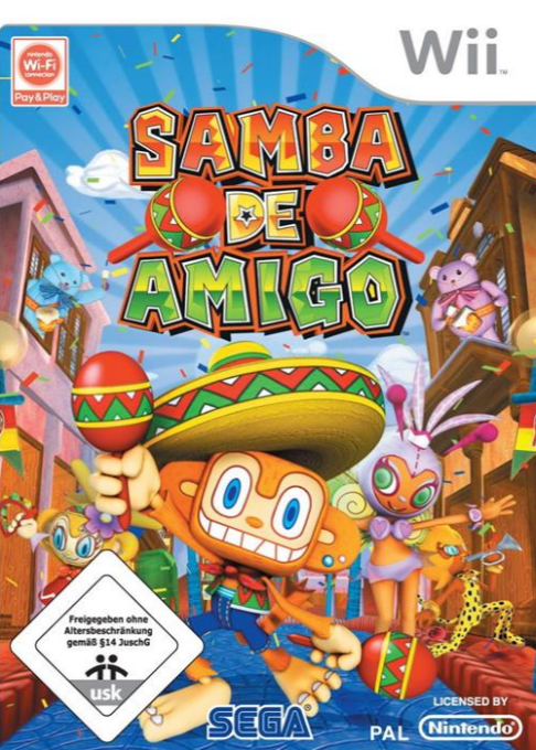 Samba De Amigo — box-2D (DE)