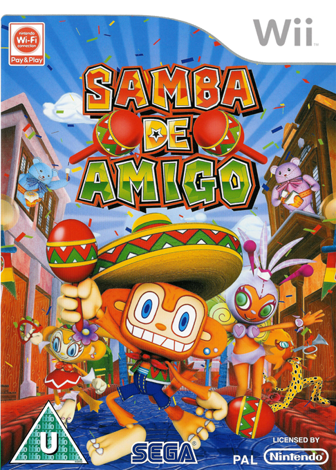 Samba De Amigo — box-2D (UK)