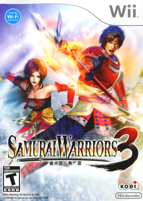 Samurai Warriors 3 box art