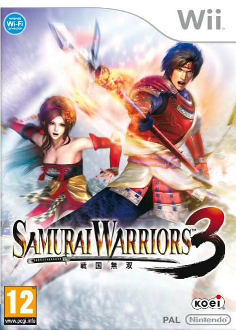 Samurai Warriors 3 — box-2D (IT)