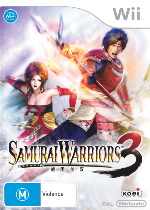 Samurai Warriors 3 — box-2D (AU)