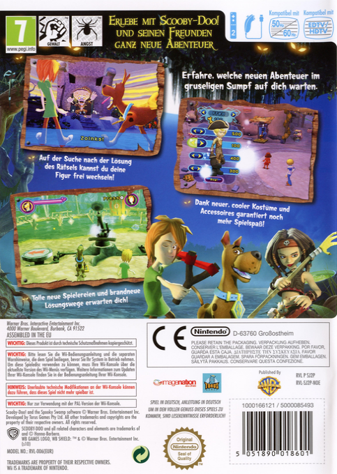 Scooby-doo! Panique Dans La Marmite — box-2D-back (DE)