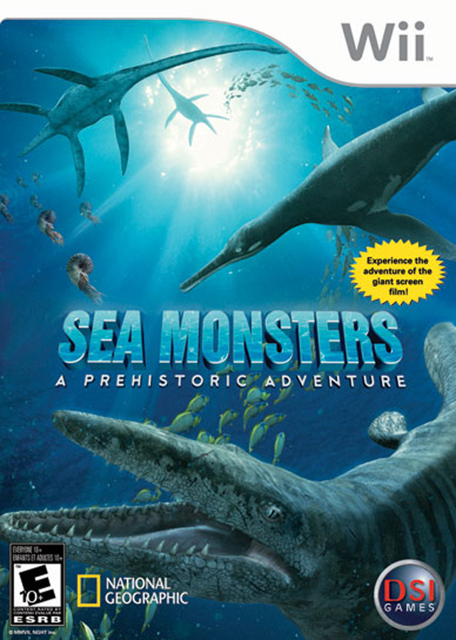 Sea Monsters - A Prehistoric Adventure box art
