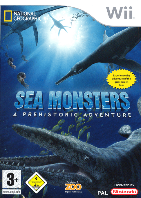 Sea Monsters - A Prehistoric Adventure — box-2D (EU)