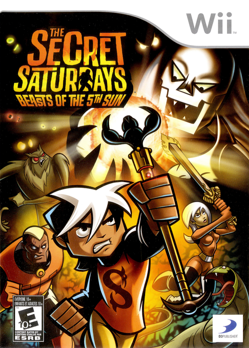 Secret Saturdays - Beasts Of The 5th Sun, The box art