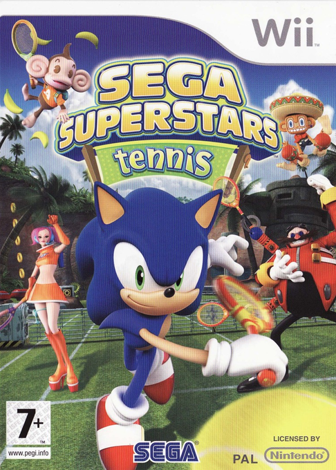 Sega Superstars Tennis — box-2D (SP)