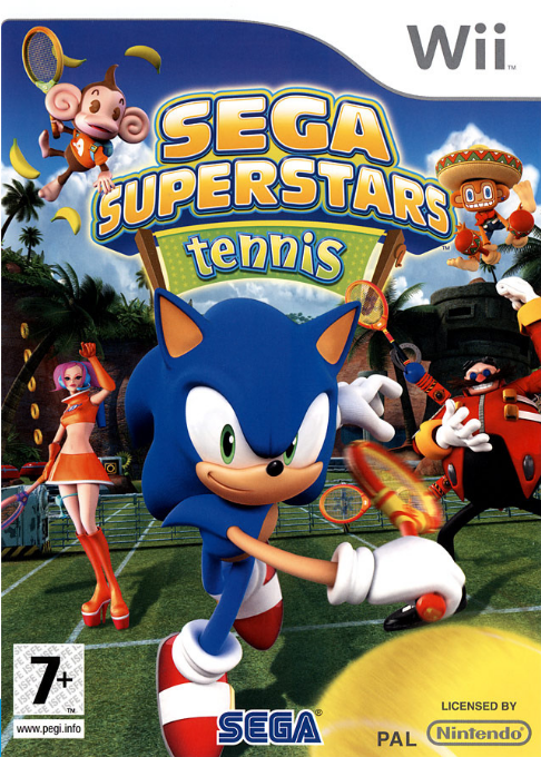 Sega Superstars Tennis — box-2D (NL)