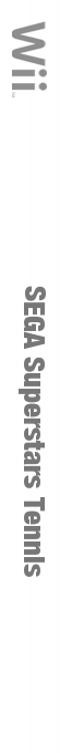 Sega Superstars Tennis — box-2D-side (DE)