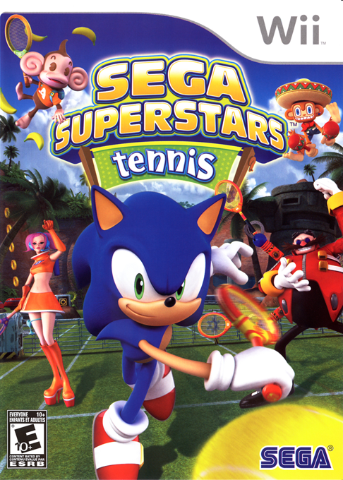 Sega Superstars Tennis box art