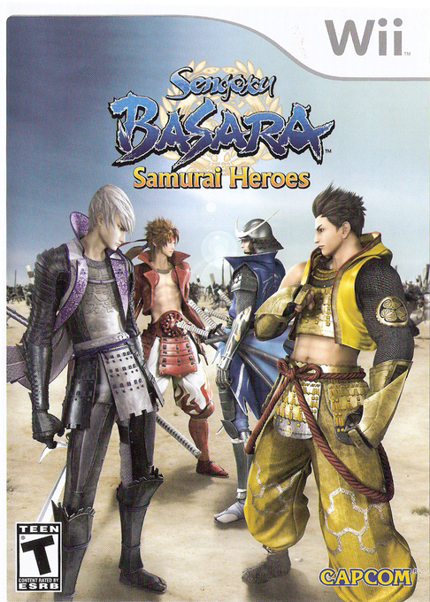 Sengoku Basara Samurai Heroes box art