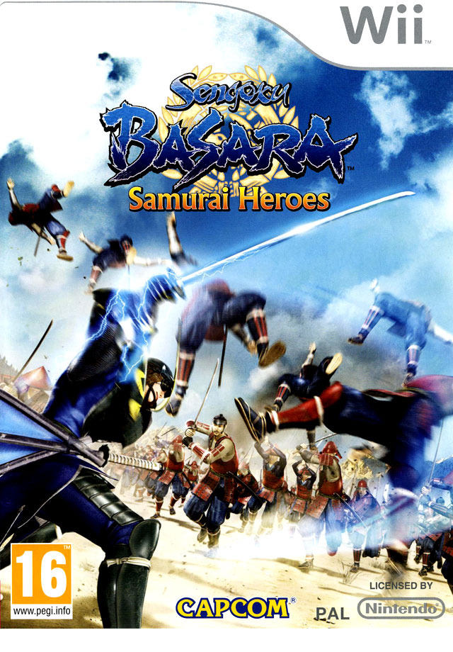 Sengoku Basara Samurai Heroes — box-2D (EU)