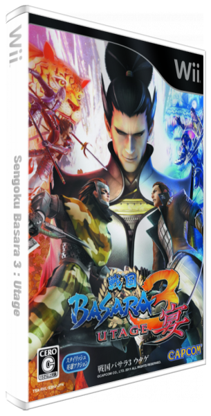 Sengoku Basara 3 : Utage — box-3D (JP)