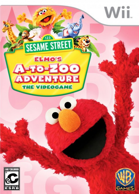 Sesame Street - Elmo's A-to-zoo Adventure box art