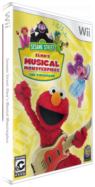 Sesame Street - Elmo's Musical Monsterpiece — box-3D (US)