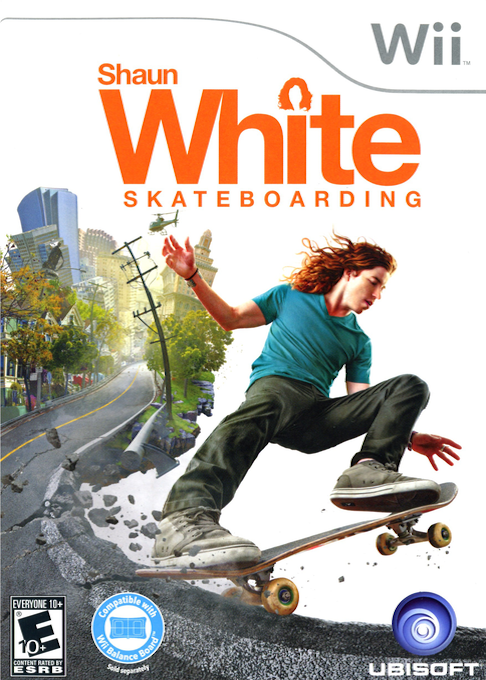 Shaun White Skateboarding box art