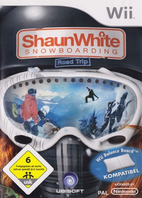 Shaun White Snowboarding - Road Trip — box-2D (DE)