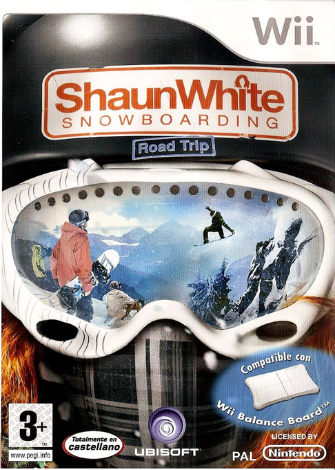 Shaun White Snowboarding - Road Trip — box-2D (SP)