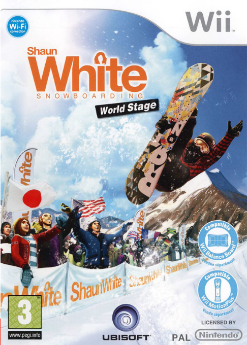 Shaun White Snowboarding - World Stage — box-2D (FR)