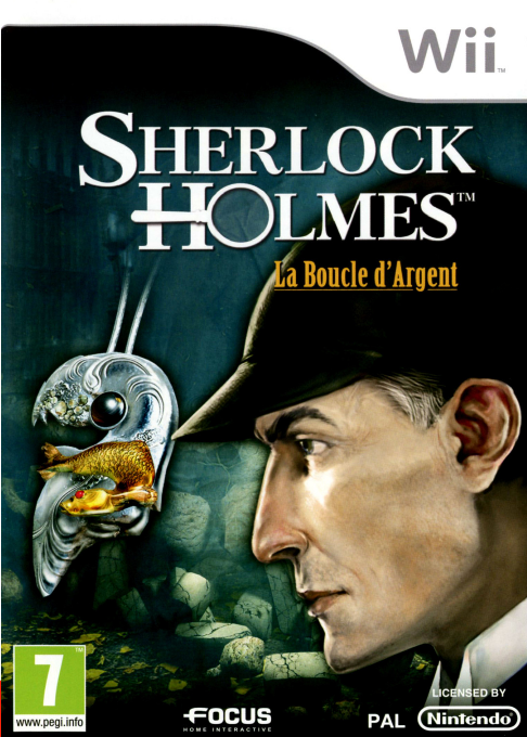 Sherlock Holmes - The Silver Earring — box-2D (FR)