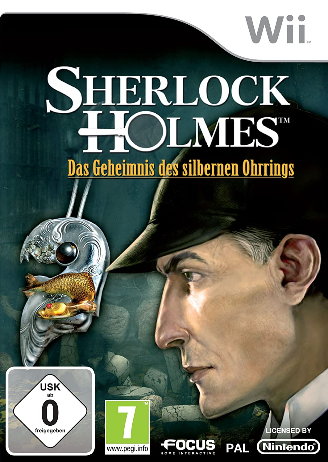 Sherlock Holmes - The Silver Earring box art