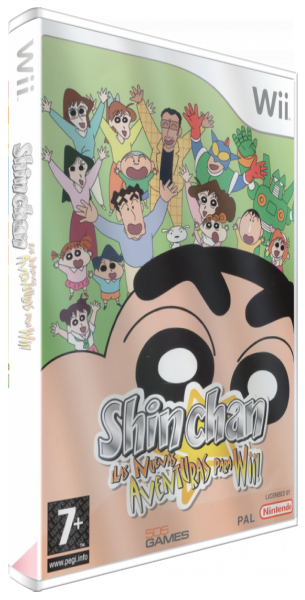 Shin Chan The New Adventures For Wii — box-3D (EU)