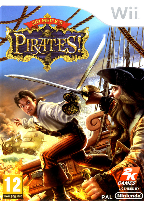 Sid Meier's Pirates! — box-2D (EU)