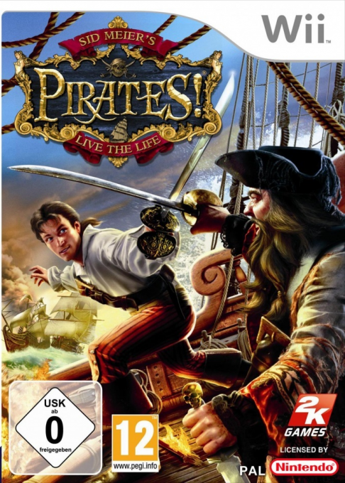 Sid Meier's Pirates! — box-2D (DE)