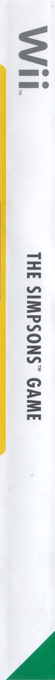 Simpsons Game, The — box-2D-side (EU)