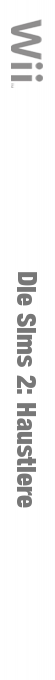 Sims 2 - Pets, The — box-2D-side (DE)