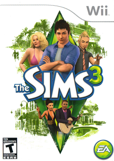 Sims 3, The box art