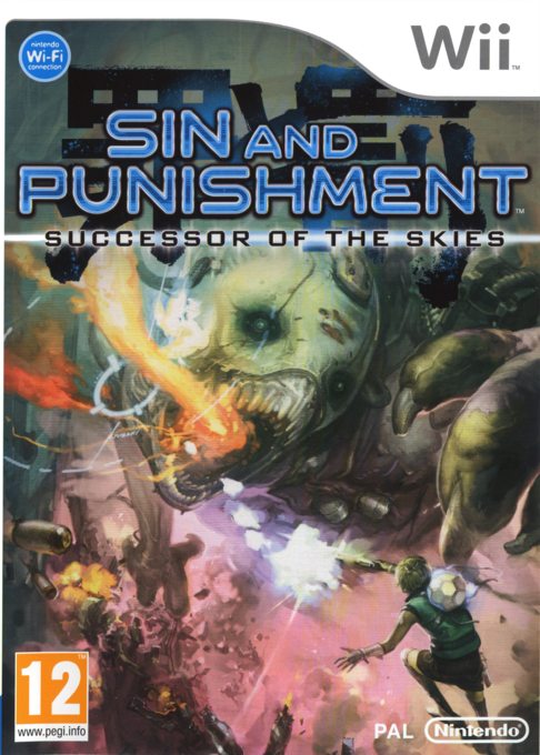 Sin And Punishment - Successor Of The Skies — box-2D (IT)