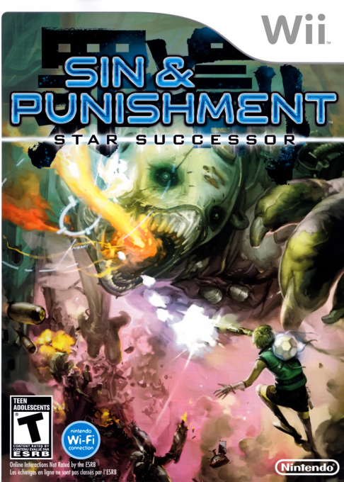 Sin And Punishment - Successor Of The Skies box art